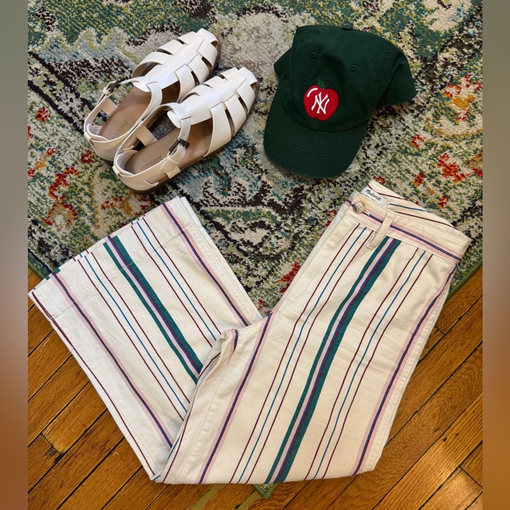 Madewell Multicolor Striped Pants